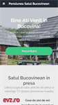 Mobile Screenshot of pensiuneinbucovina.ro